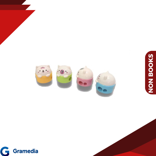 

Gramedia Medan - ESTUDEE SHARPENER CAT TWO HOLES ES-360