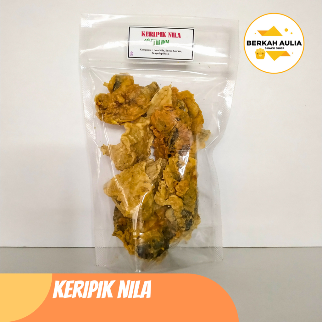 

Keripik Ikan Nila - Sensasi Kriuk Ikan Fresh!
