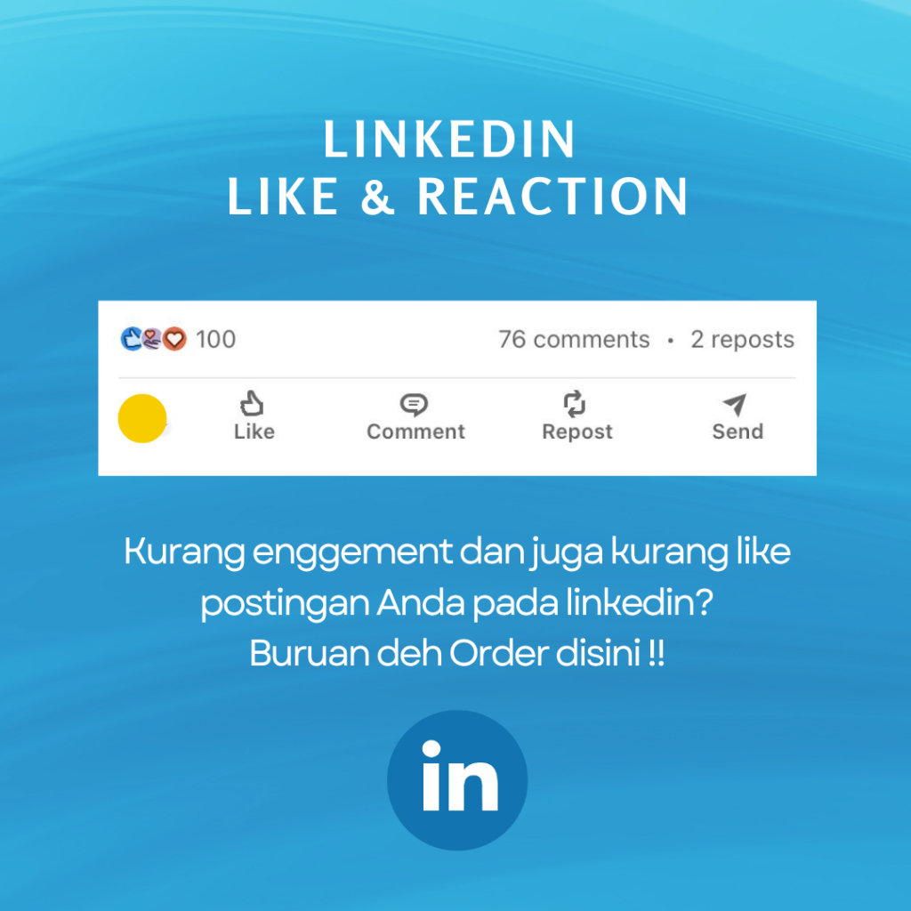 Like & Reaction Linkedin