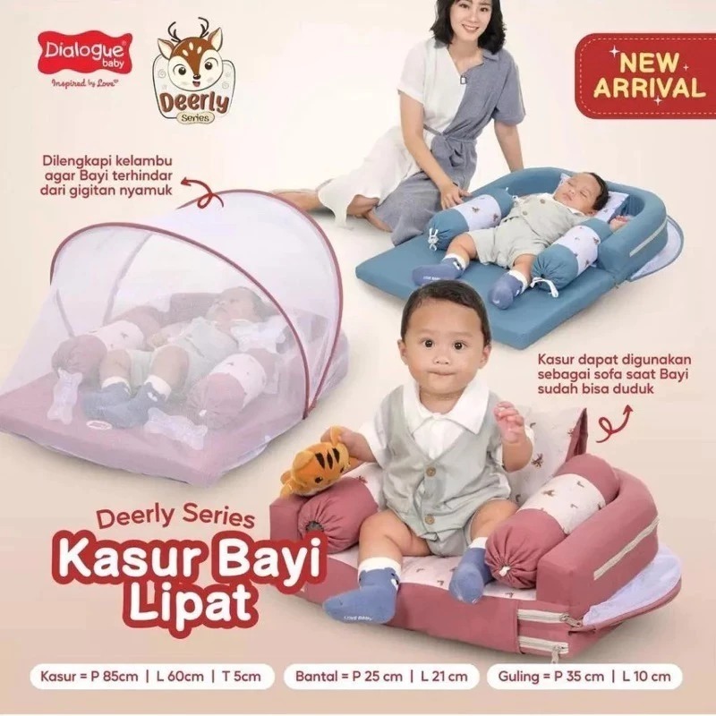 Dialogue Kasur Lipat Sofa+Kelambu Deerly DGK9309