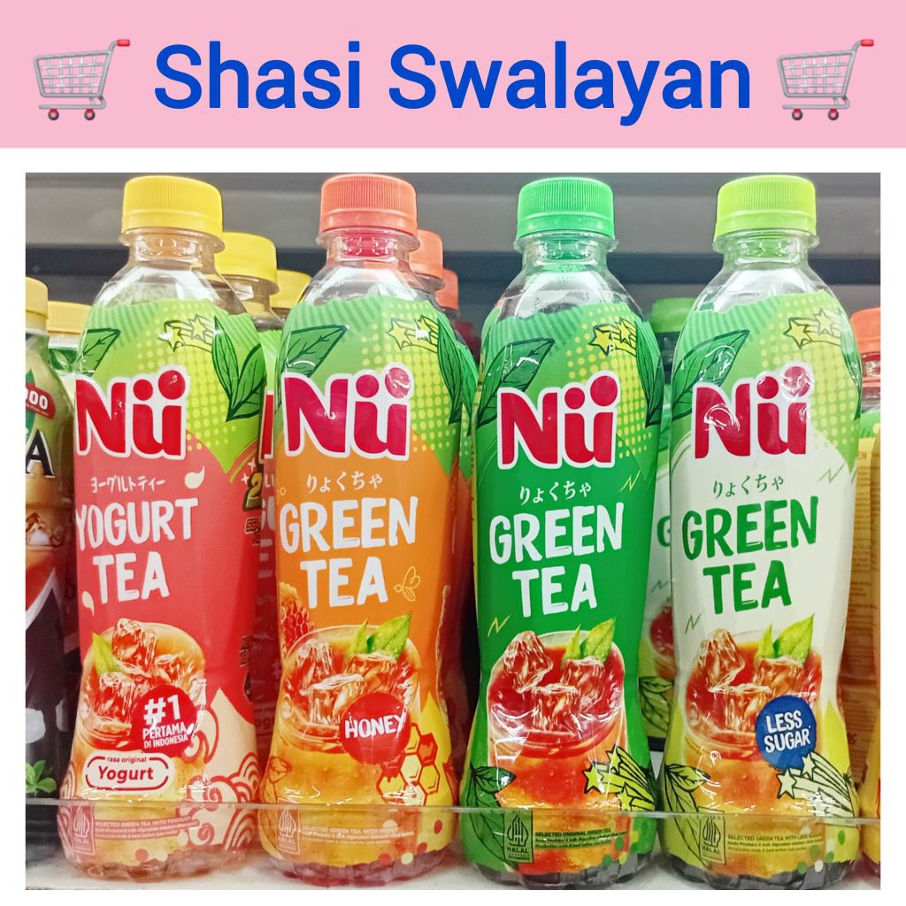 NU GREEN TEA / YOGHURT TEA 450 ML