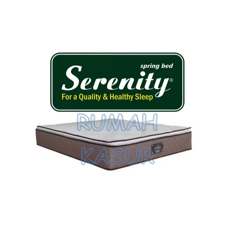 Kasur Elite Serenity ETERNITY Pillow Top Lapisan HANYA KASUR Springbed