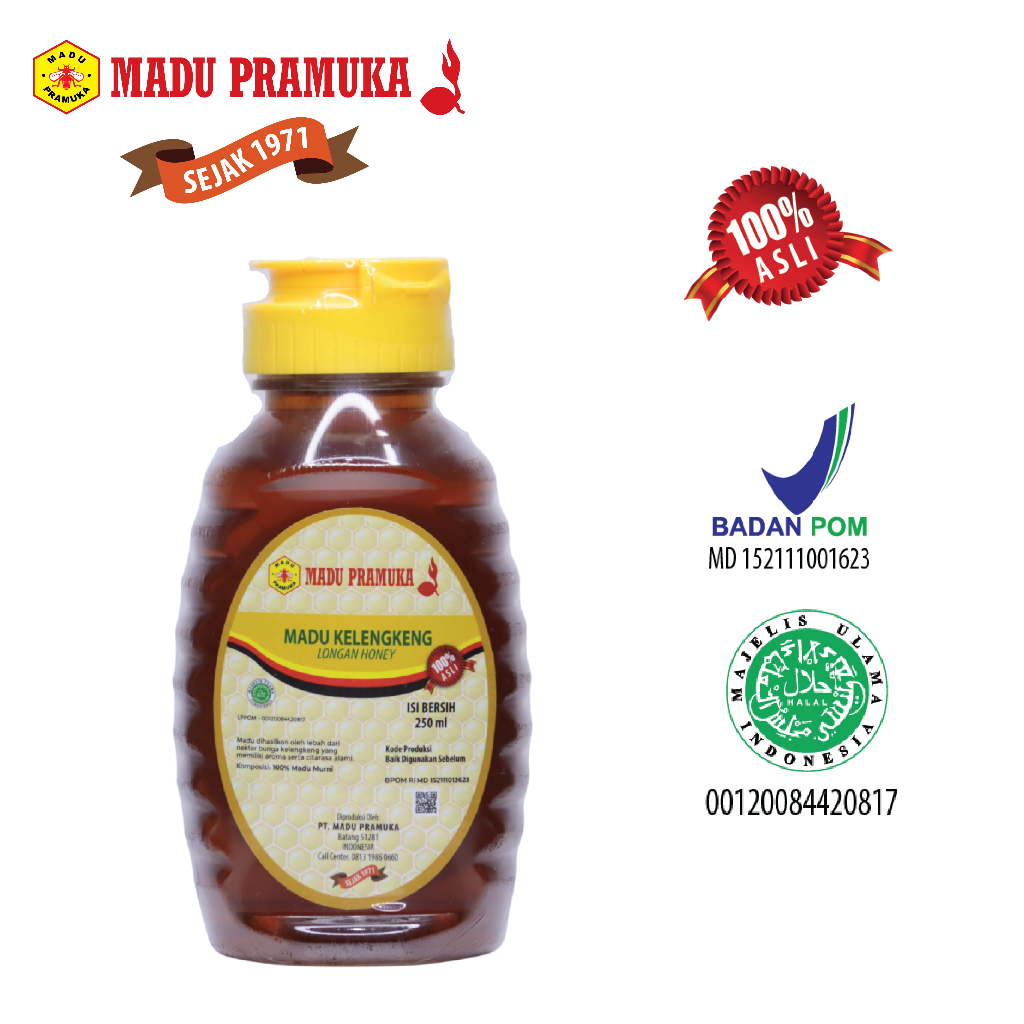 

Madu Klengkeng 250ml