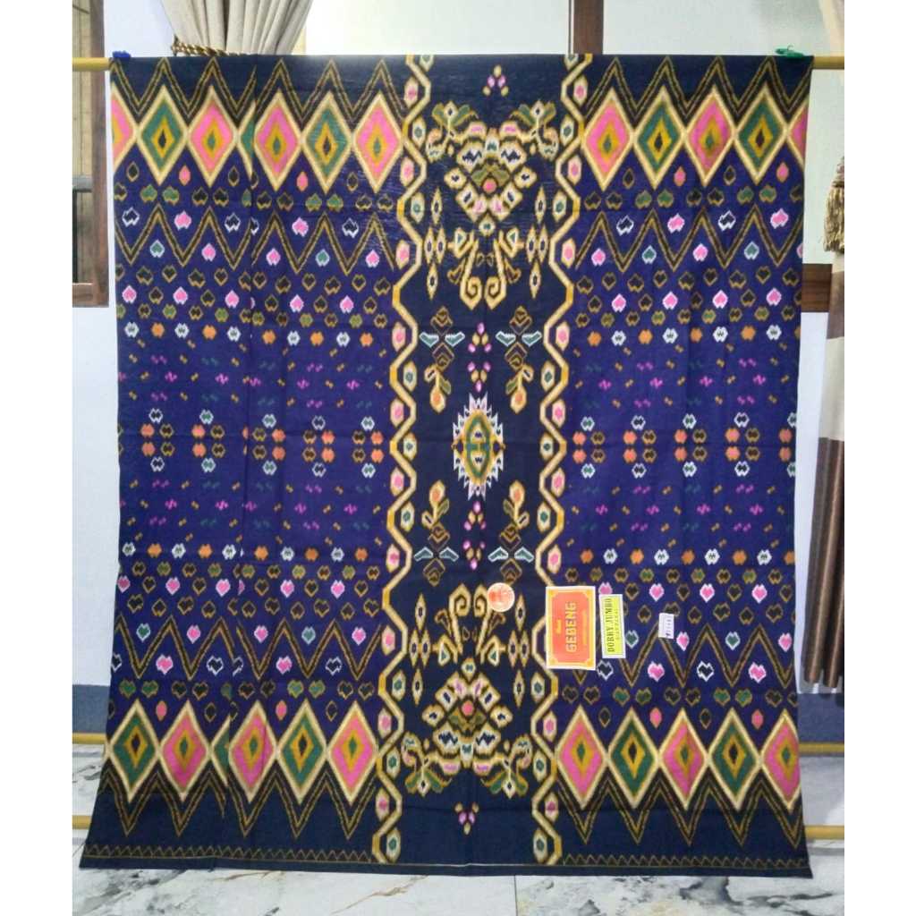 sarung wanita gebeng katun warna motip gebeng jw