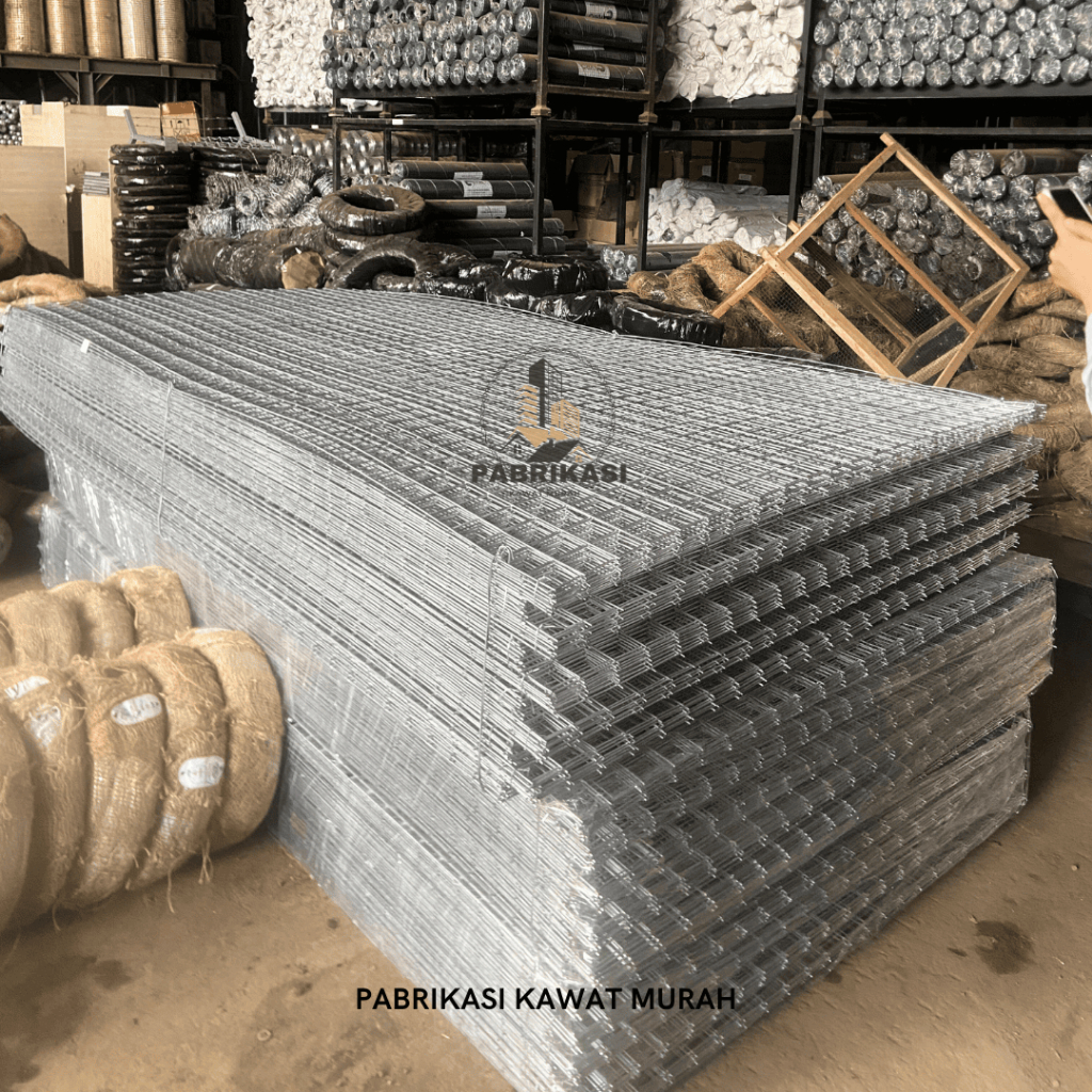 RAM MESH LEMBARAN / WIRE MESH LEMBARAN TEBAL 3 MM | TEBAL 4MM | LUBANGAN 10 x 10 CM PABRIKASI TERMUR