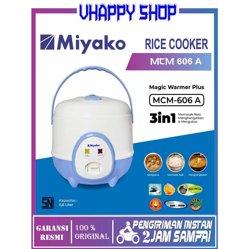 Miyako Rice Cooker MCM-606 A