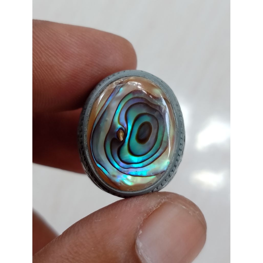 Batu Akik Abalone Shell