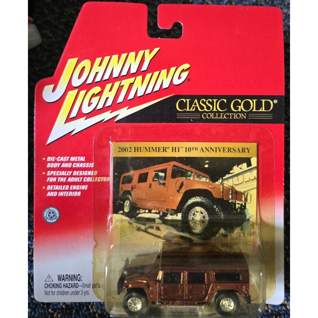 Johnny Lightning 2002 Hummer H1 10th Anniversary