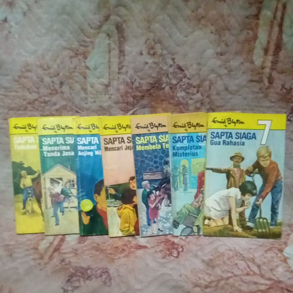 enid blyton sapta siaga paket 7 buku