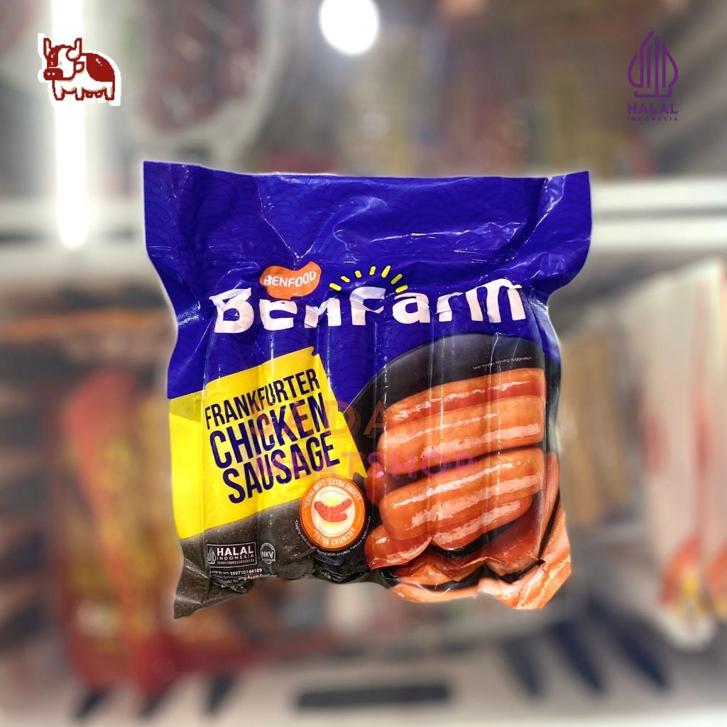 

Benfarm Frankfurter Chicken Sausage 300 g – Sosis Ayam Juicy & Renyah | Siap Goreng & Halal