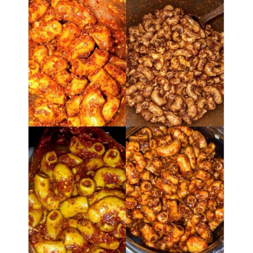 

Makaroni cikeruh/makaroni bantat/camilan/makanan kering