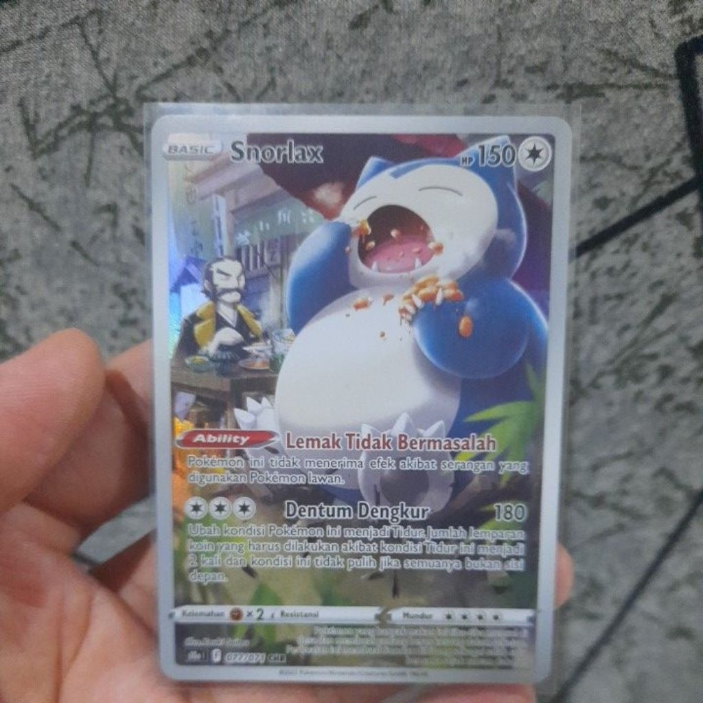 Pokemon Card Snorlax CHR