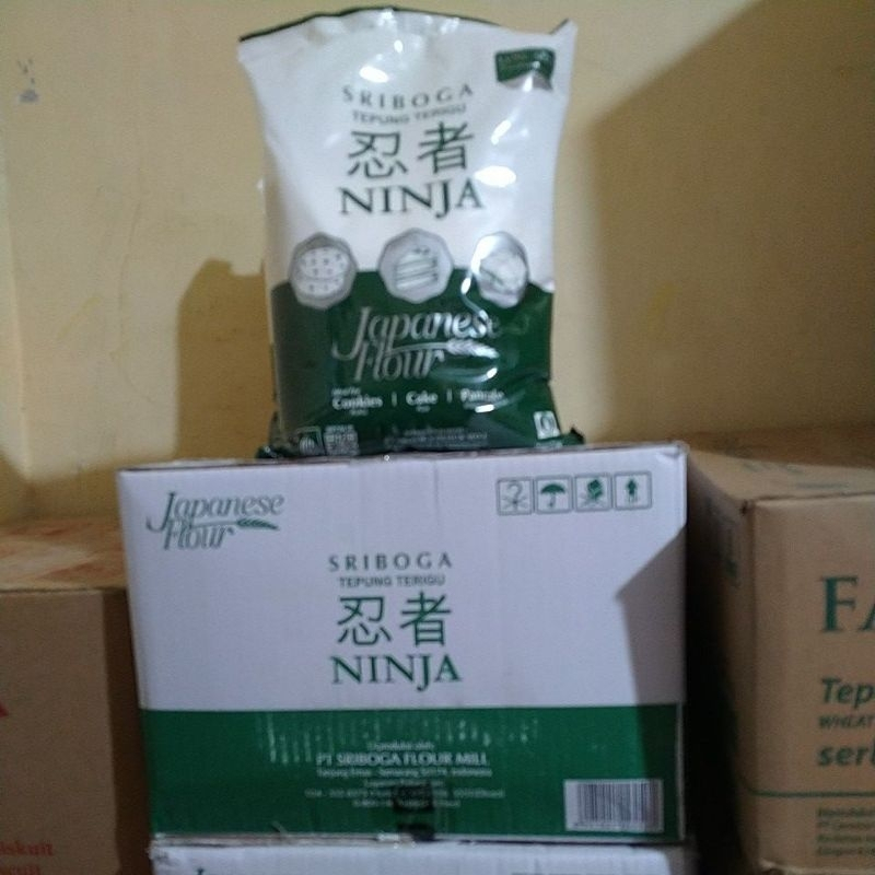 

SRIBOGA NINJA TEPUNG TERIGU 1 KG x 10 PER KARTON