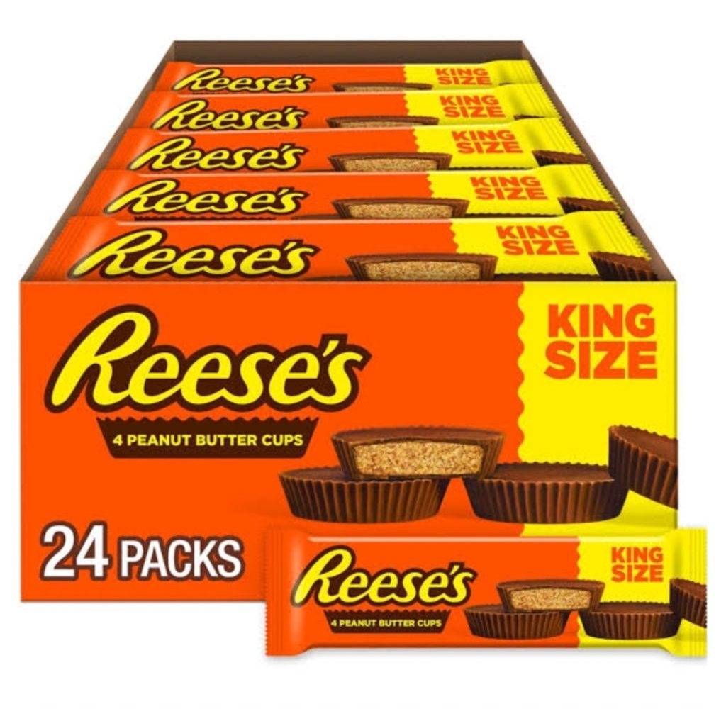 

REESE’S 4 PEANUT BUTTER CUP MADE IN USA