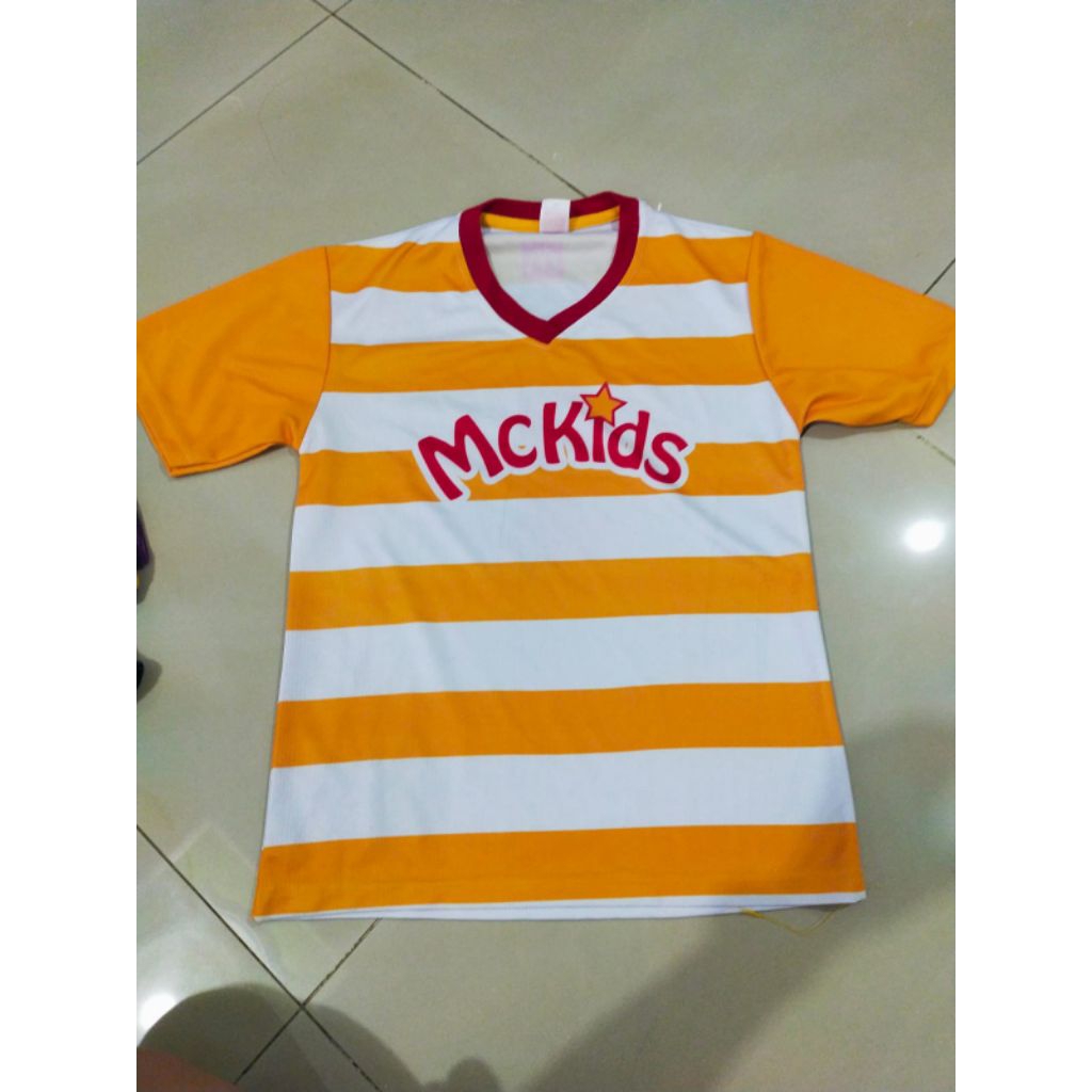 kaos mckids anak 6-7tahun preloved