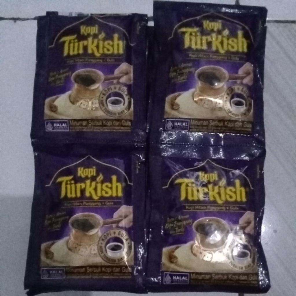 

Kopi Turkish rencengan (23g x 10 sachet)