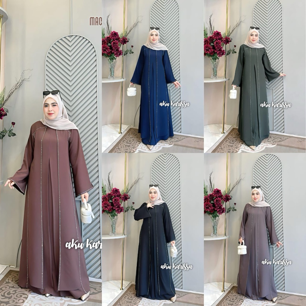 Almeera abaya aku karissa / Gamis aku karissa / Aku karissa gamis almera / Almera aku karissa