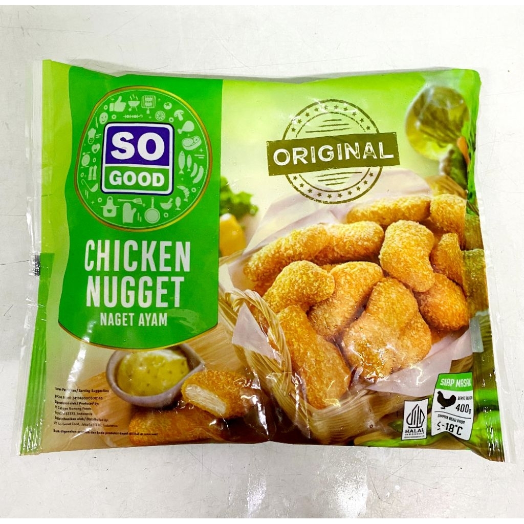 

So Good Chicken Nugget Original 400gr