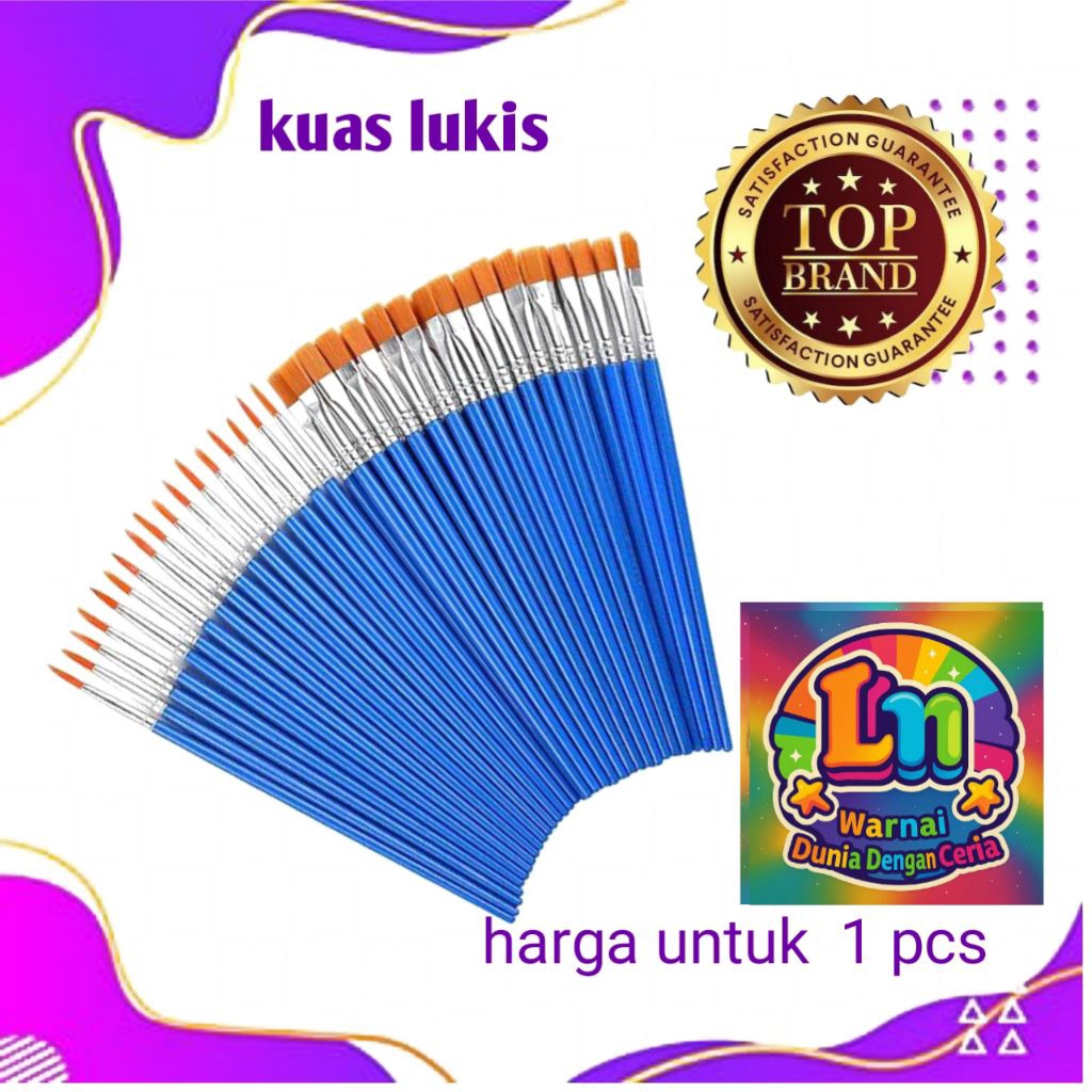 

kuas lukis, kuas mewarnai, kuas lukis ter murah kualitas baik, kuas mewarnai serbaguna, kuas styrofoam lukis,
