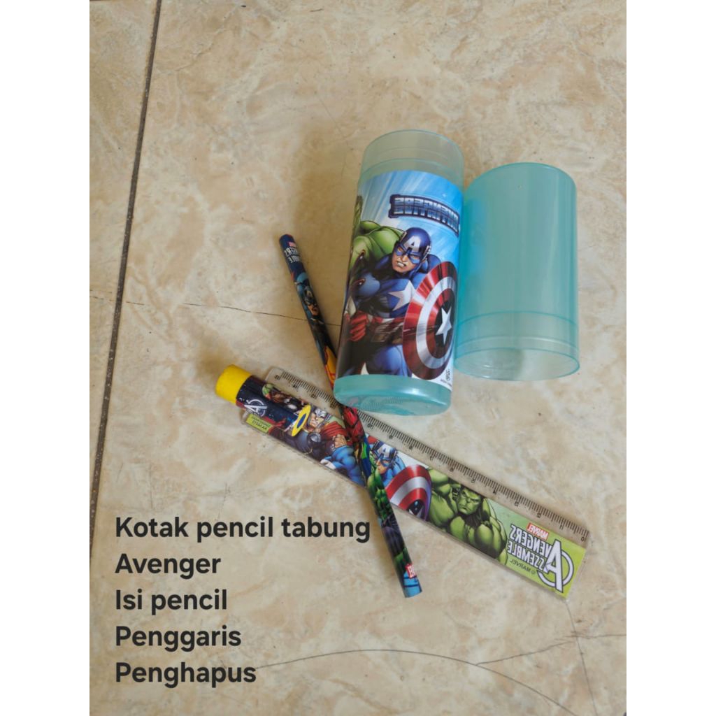 

Kotak Pencil Tabung Avenger