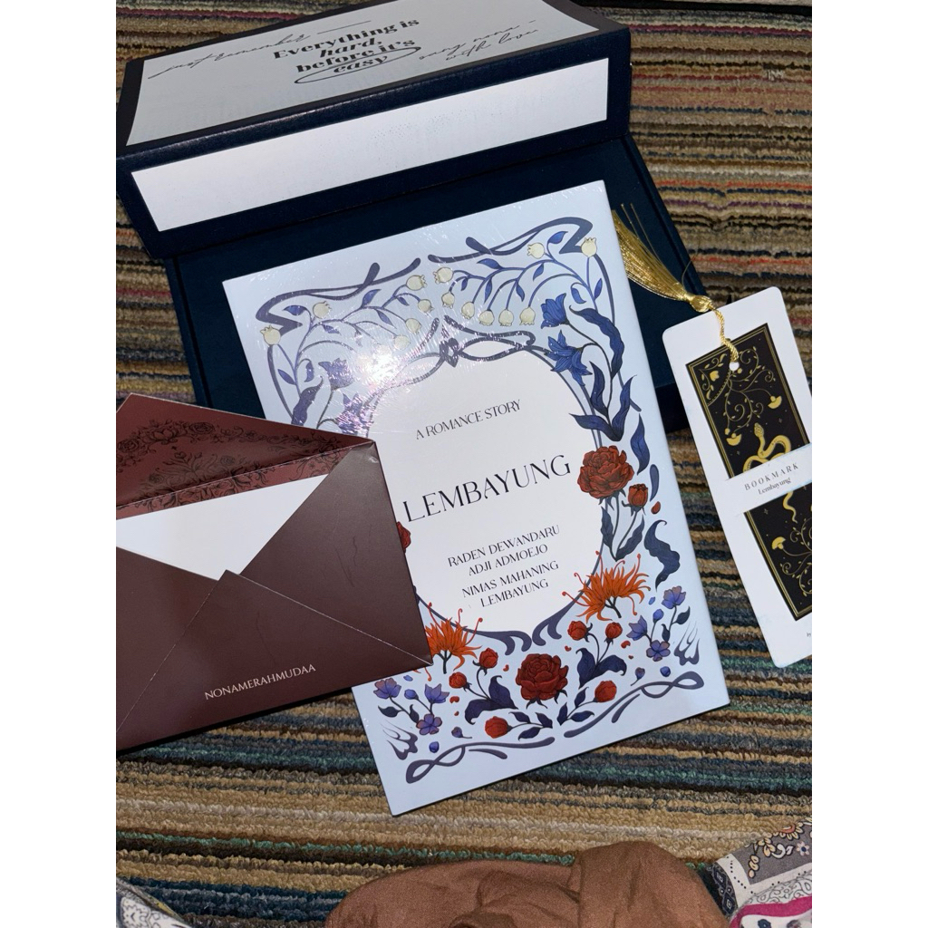 WTS novel lembayung by nonamerahmudaa spesial edition HC