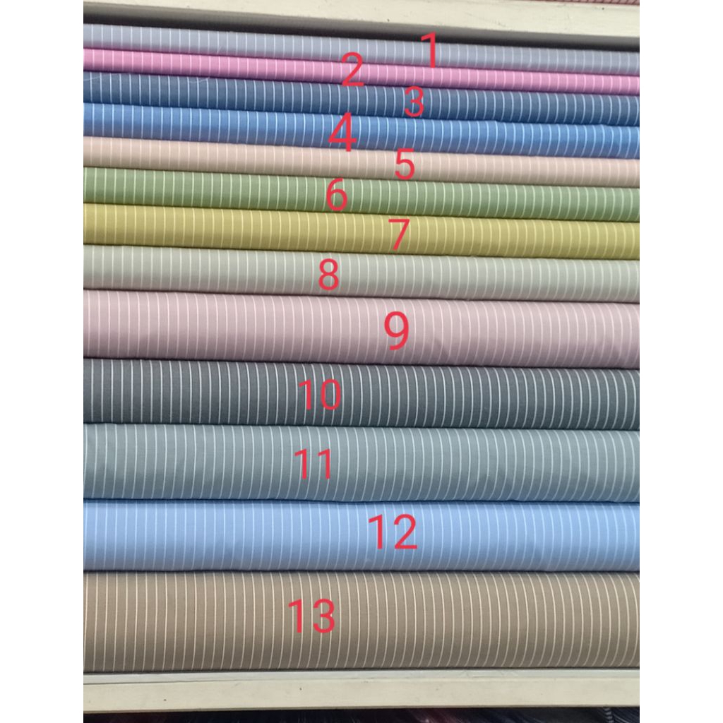 KAIN KATU SALUR/KAIN KEMEJA KATUN SALUR/KAIN KATUN IMPORT/KAIN SALUR/