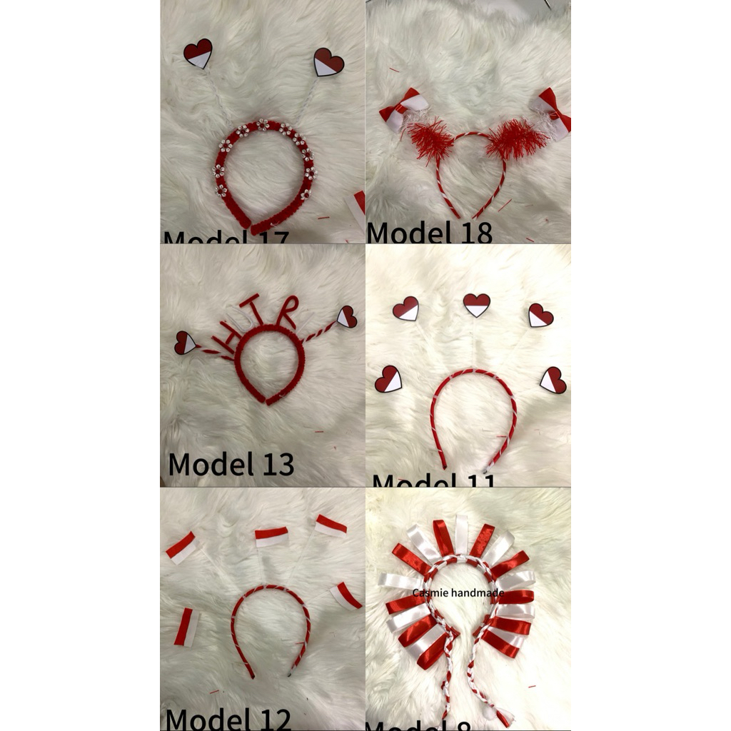 Bando kemerdekaan, bando Agustusan bando merah putih bando 17 Agustusan Bando murah Agustusan