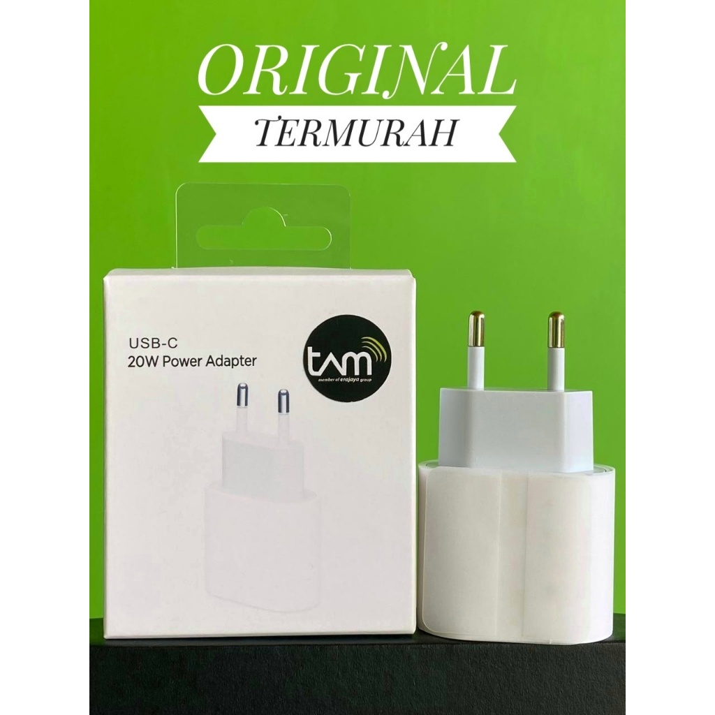 ADAPTER IPHONE 20WATT ORIGINAL 100%