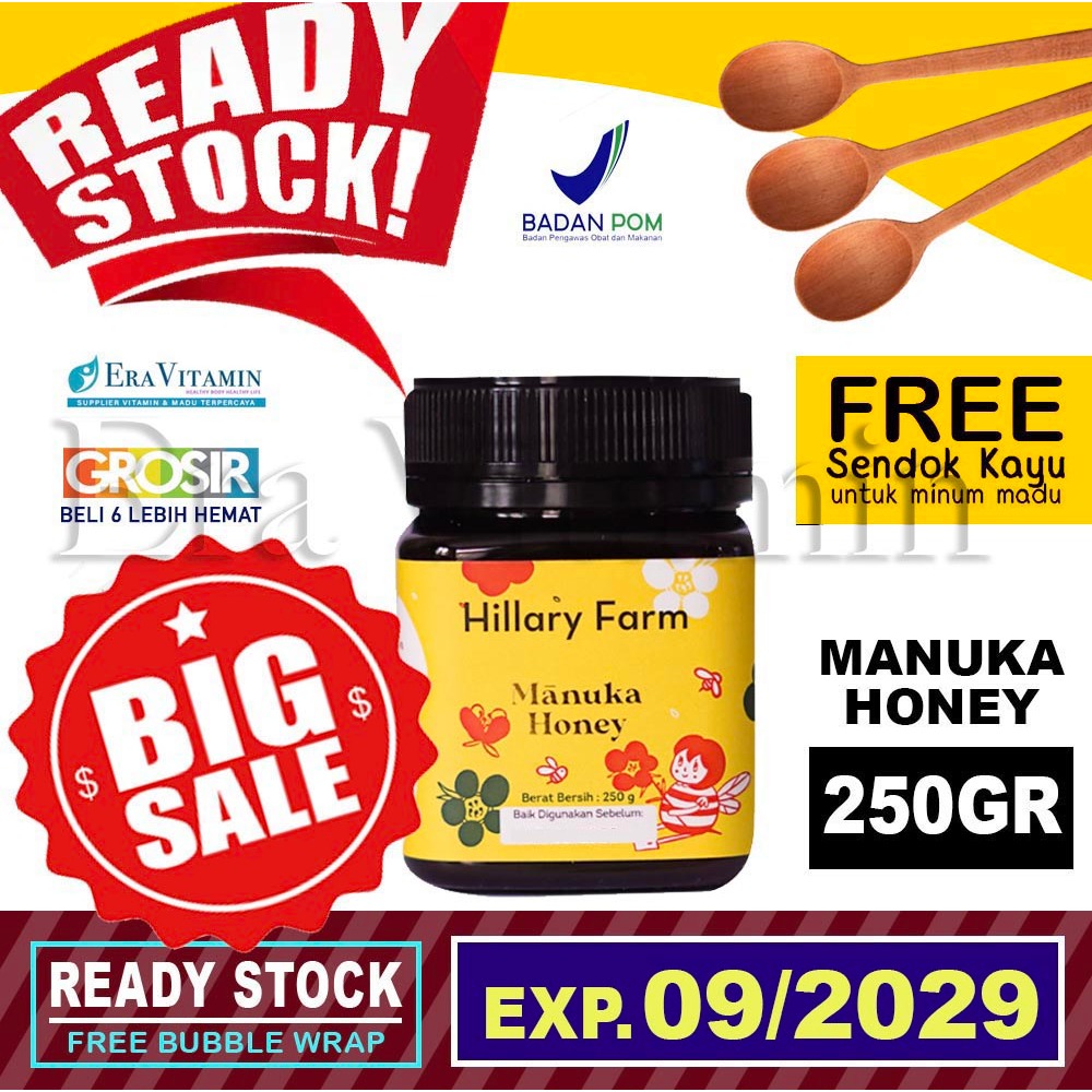 

Hillary Farm Manuka Honey 250gr - madu manuka anak