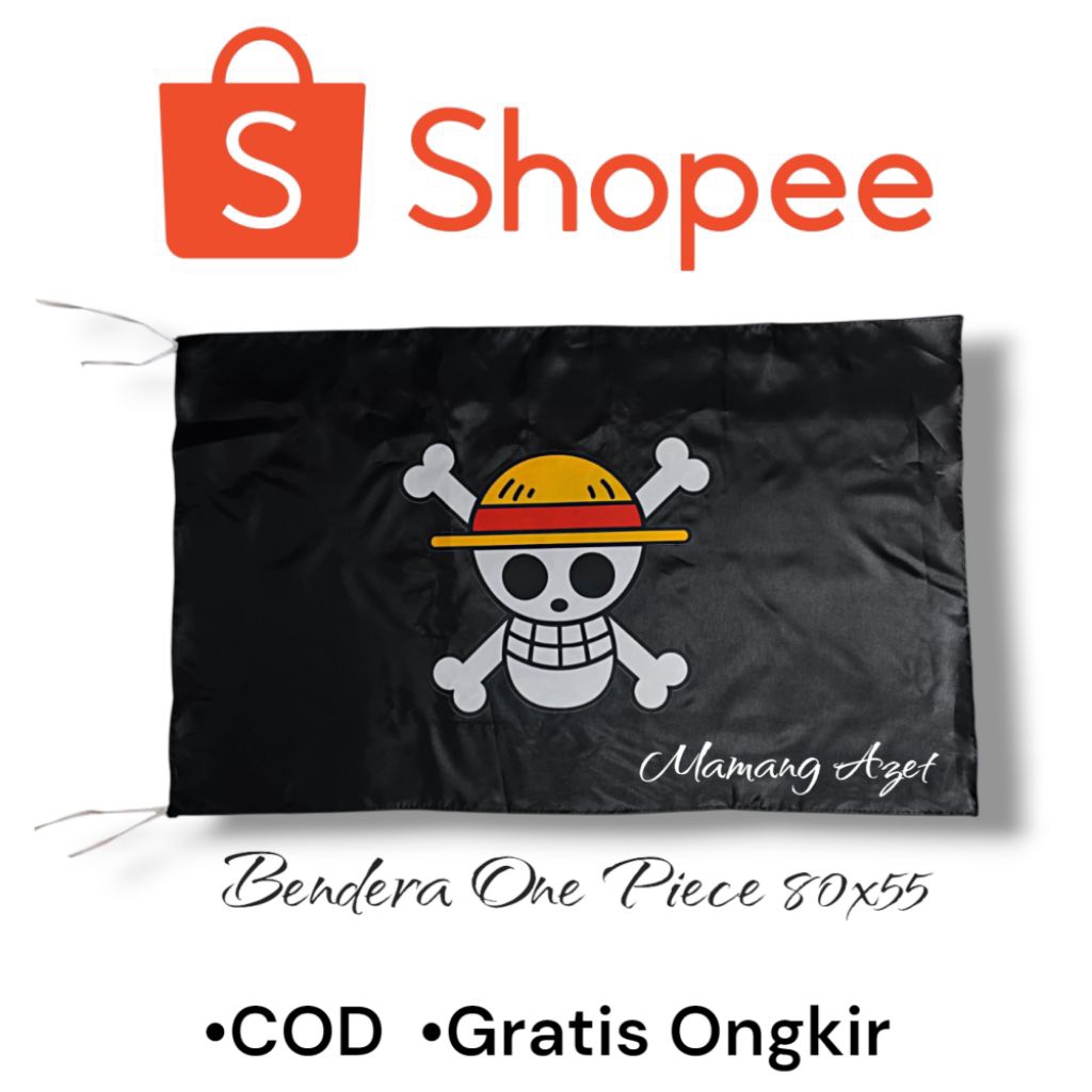 Bendera Anime One Piece 83x55