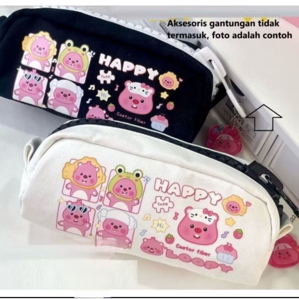 

Tempat pensil loopy cute kotak pensil karakter loopy lucu