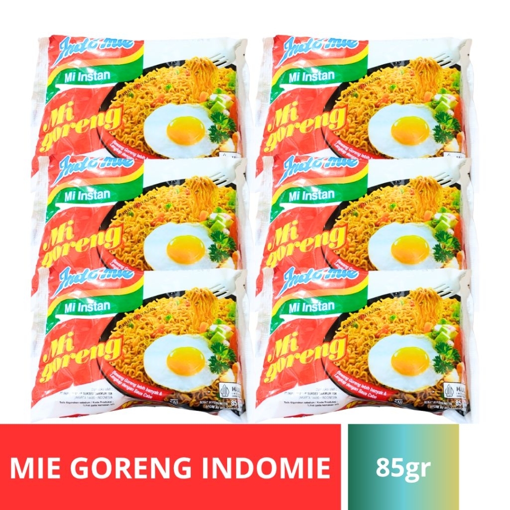 

INDOMIE MIE GORENG|MIE GORENG INSTANT|85gr