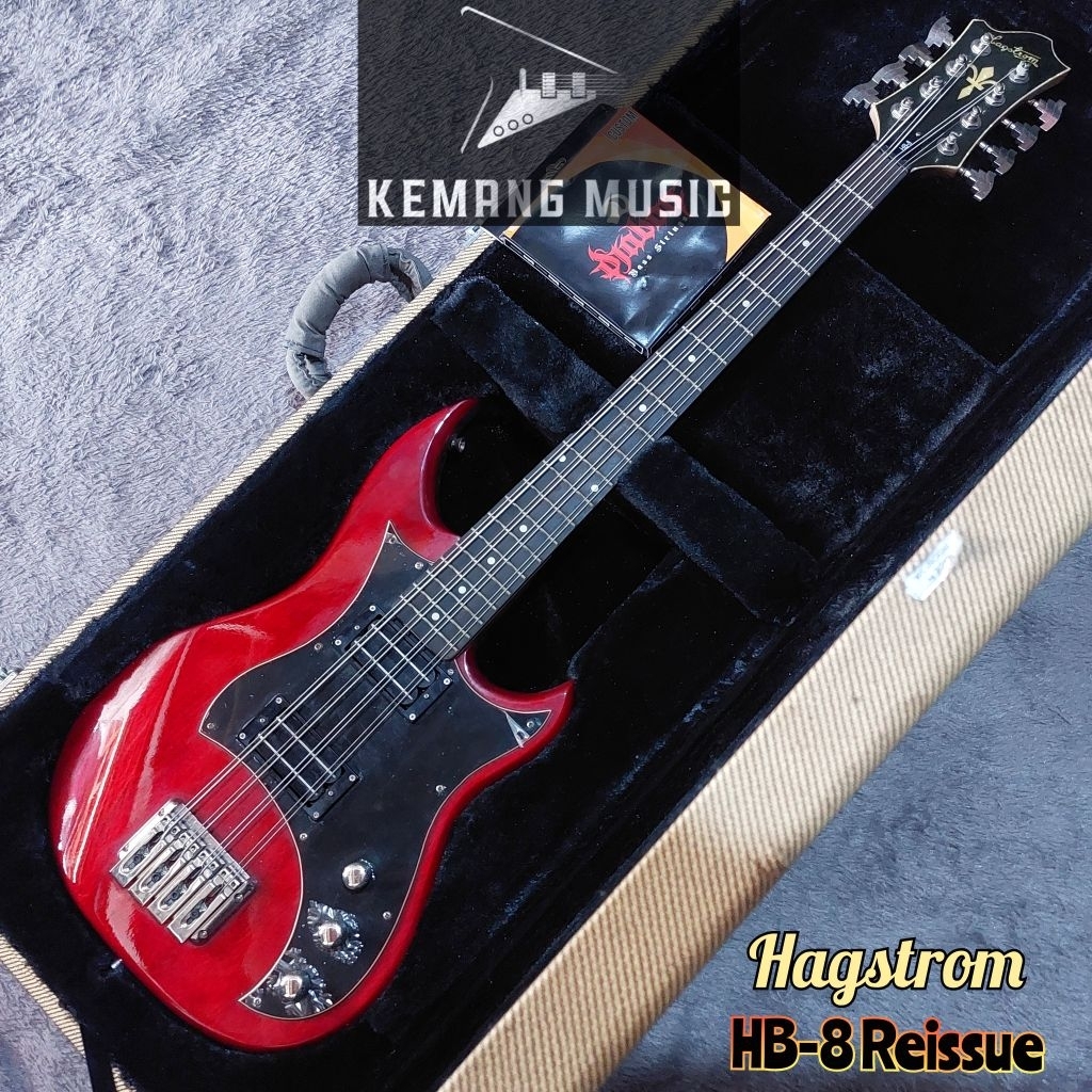 bass langka 8 senar hagstrom hb8