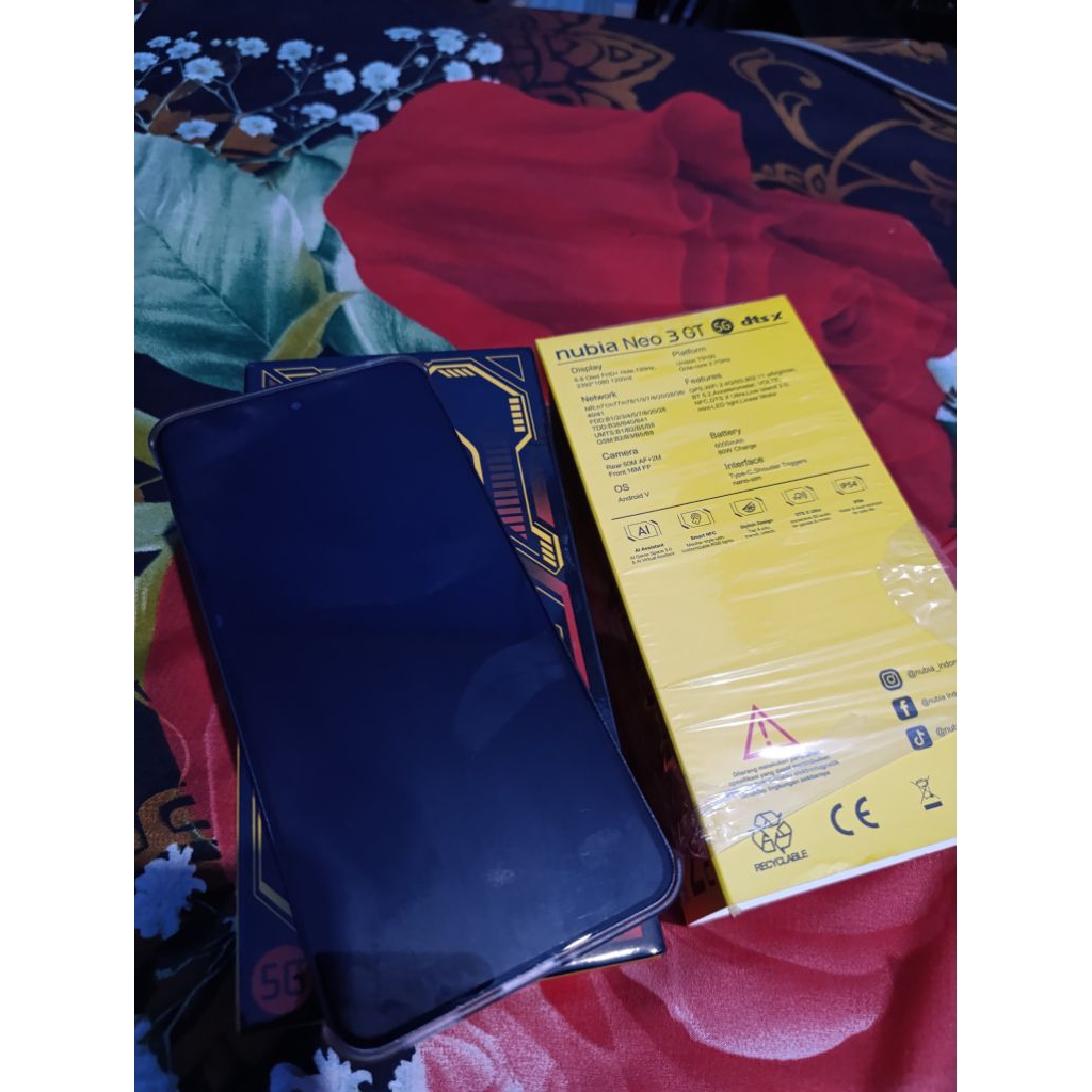 Second nubia neo 3 Gt 5G 8+12/256 Gb