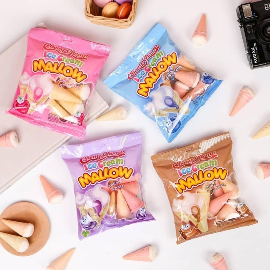 

MARSMALLOW CHOMP CHOMP ICE CREAM / Marshmallow Ice Cream