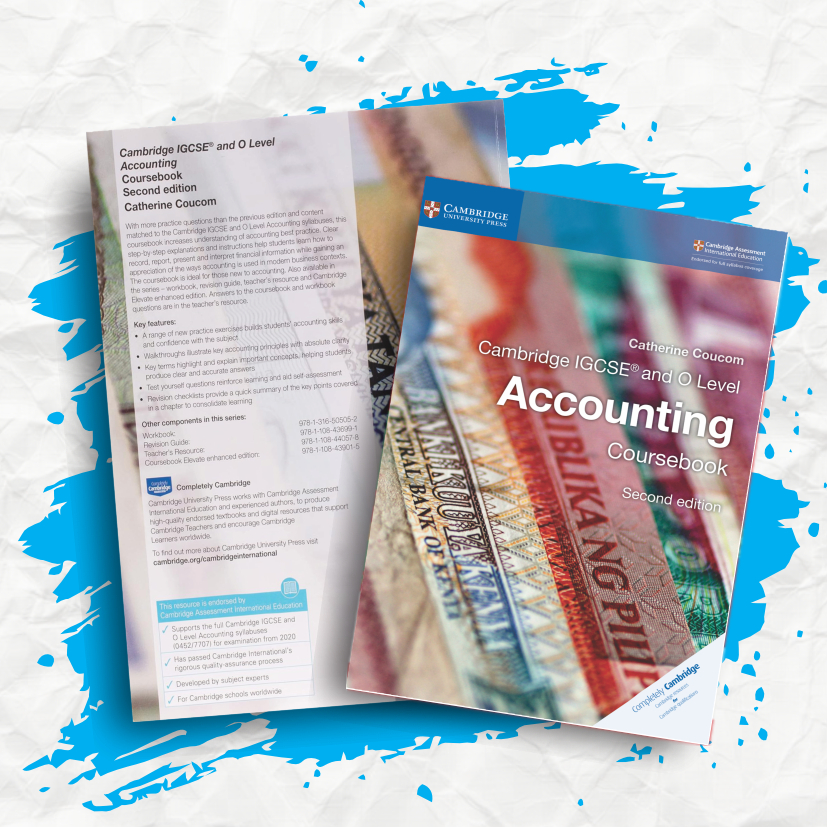 

Cambridge Igcse and 0 level Accounting Coursebook Second Edition