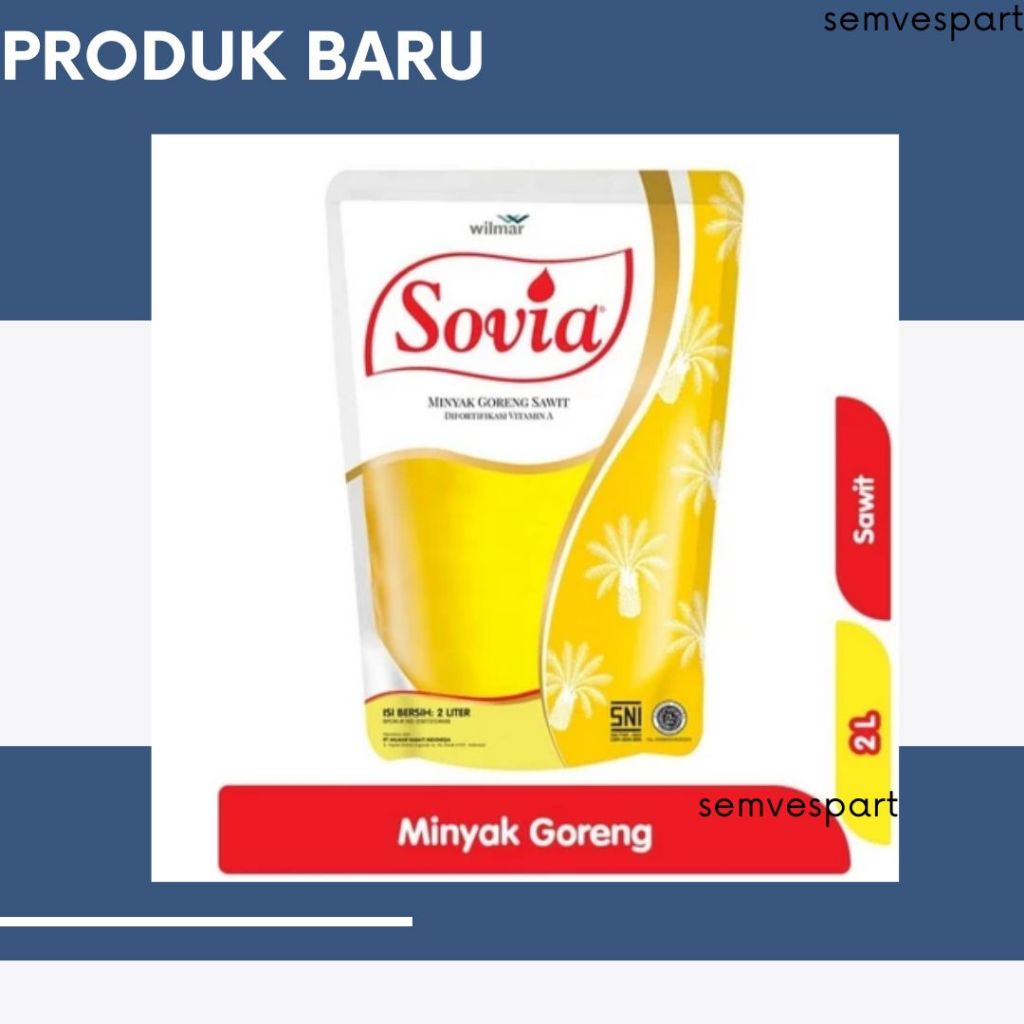 

PROMO Minyak goreng sovia 2 liter