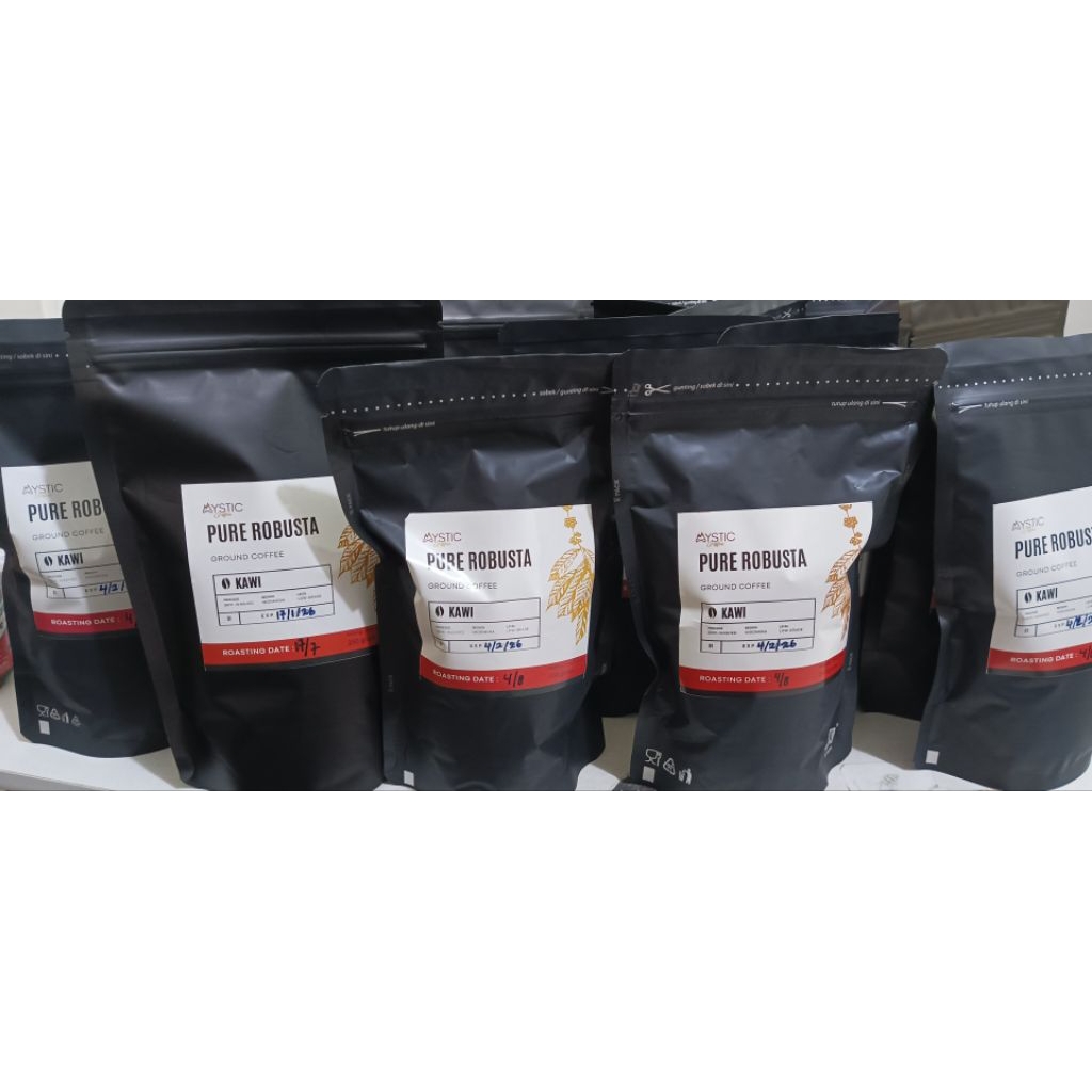 

Kopi Bubuk 100% Murni, Blend (Robusta Arabica)