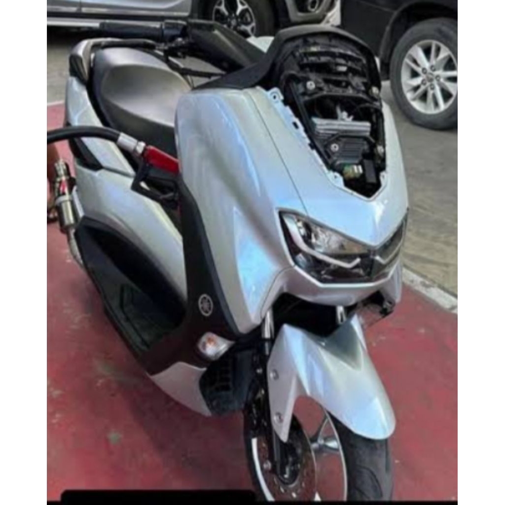 cat pu silver lembayung biru harga 1paket+lembayung biru cat perawatan kendaraan cat custom automoti