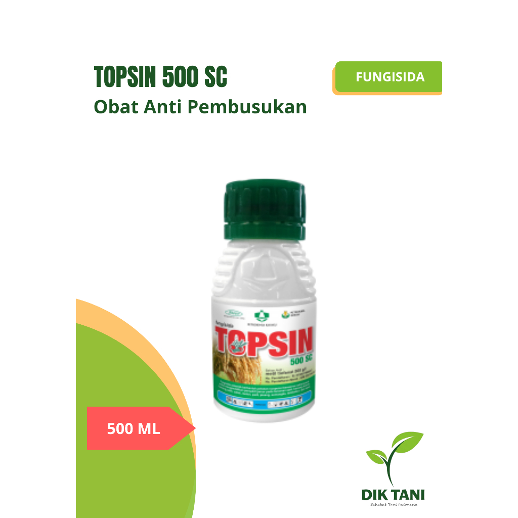 Fungisida TOPSIN 500 SC 500ml /Obat Anti Pembusukan Tanaman