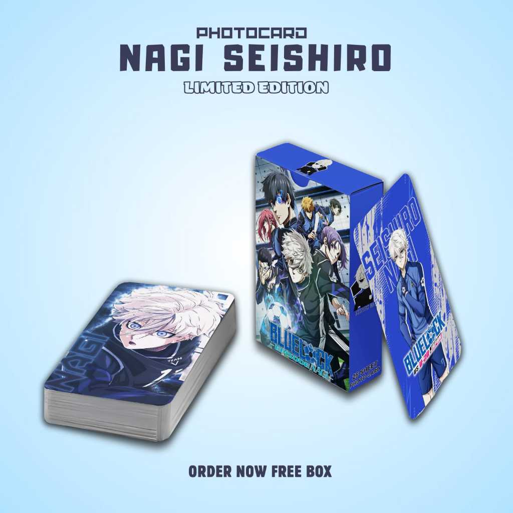 PHOTOCARD SET NAGI SEISHIRO PREMIUM 1 PACK