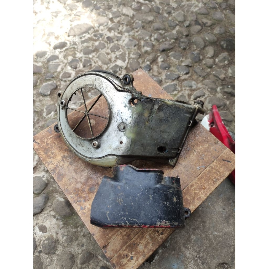 cover tutup kipas tutup mesin yamaha fizr force fiz original bekas