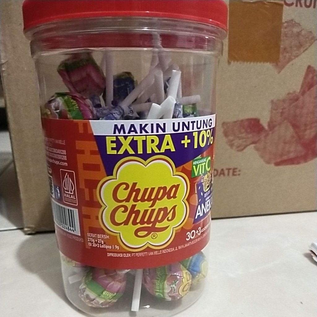

Permen Chupa Chups Toples isi 30