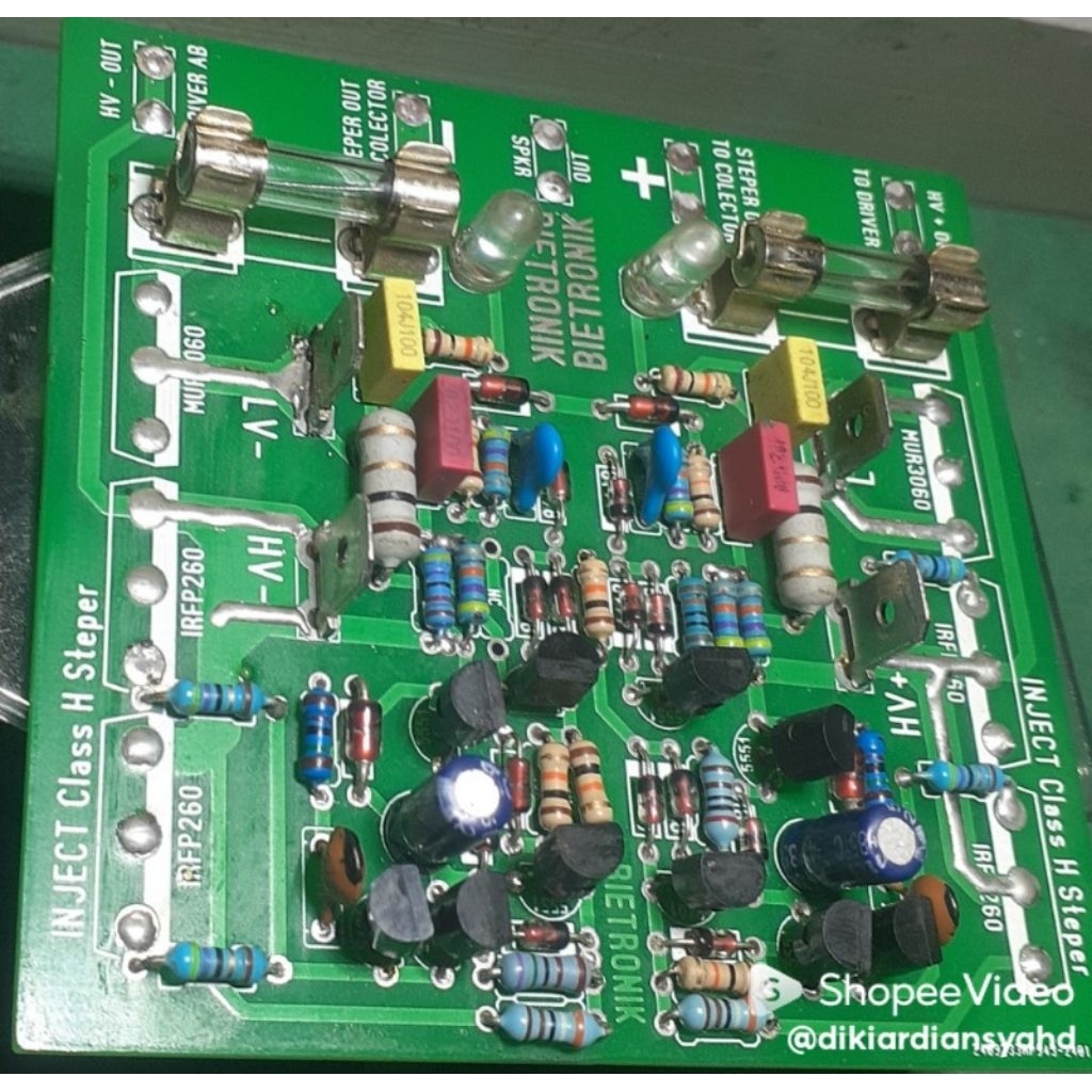 steper driver power class h injeksi pcb doble layer