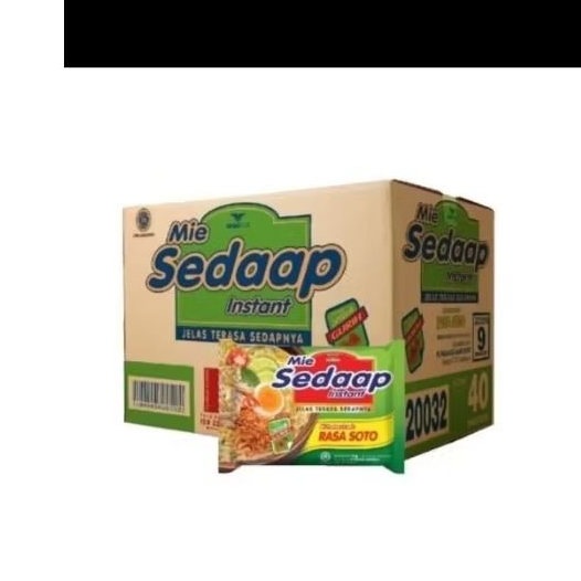 

Indomie Mie Sedap isi 40 Pcs