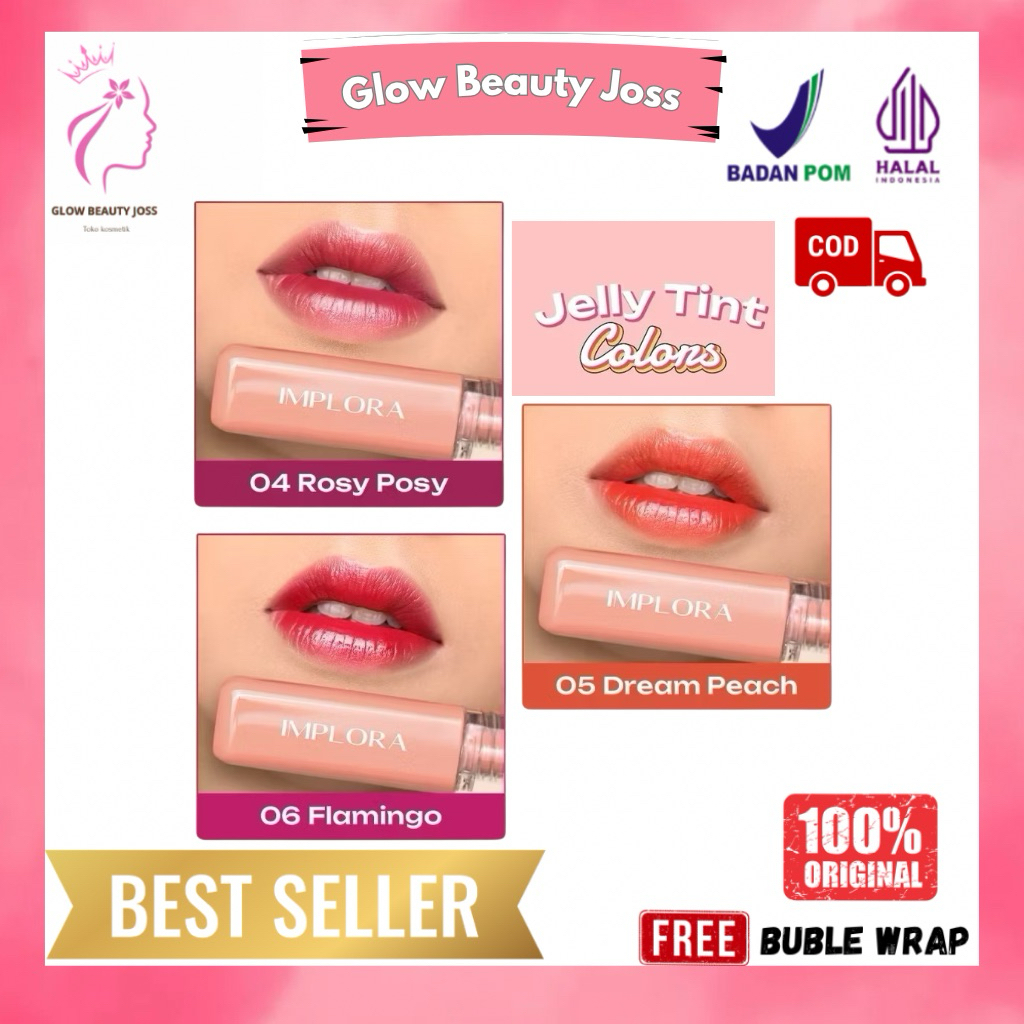Implora Jelly Tint || Jelly Tint implora || LipTint