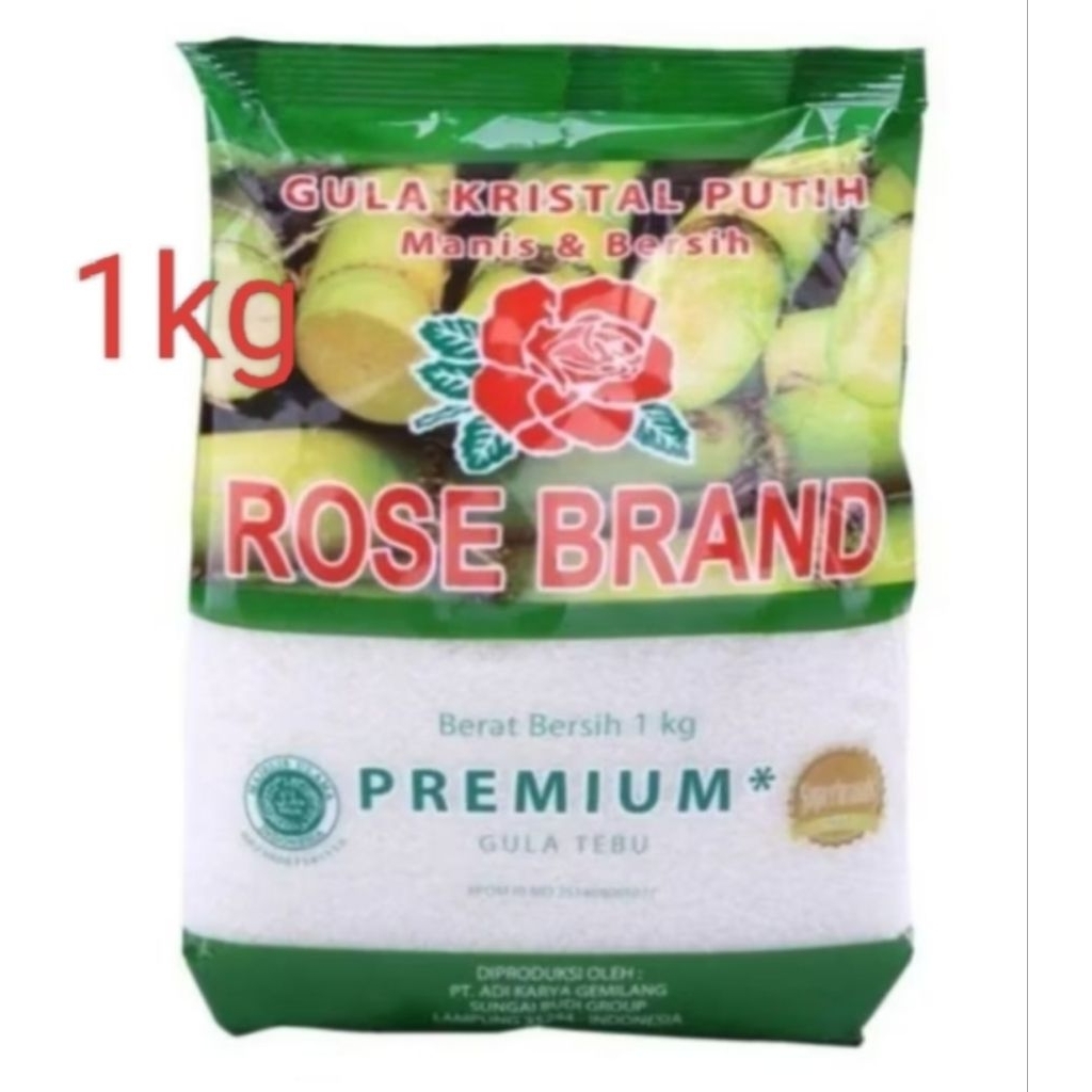 

Gula rose brand 1kg (tanpa pre Order)