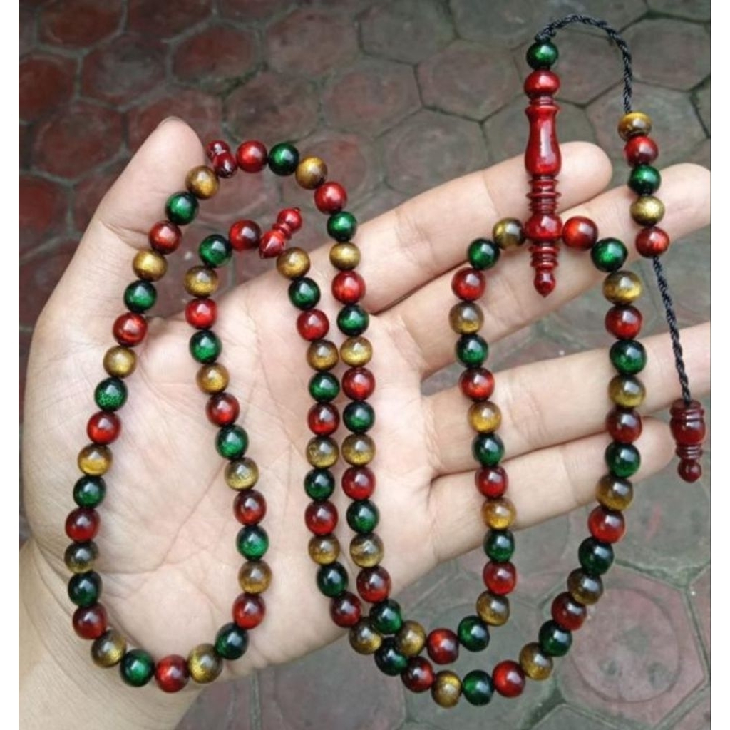 Tasbih tali arus yuser kombinasi natural