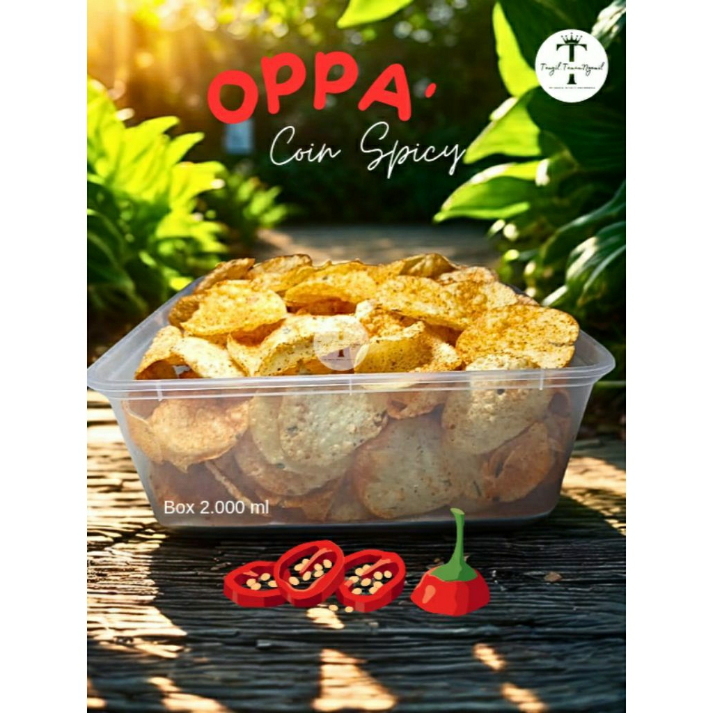 

Opak Koin Paket Box 2000ml Premium Enak Gurih Pedas