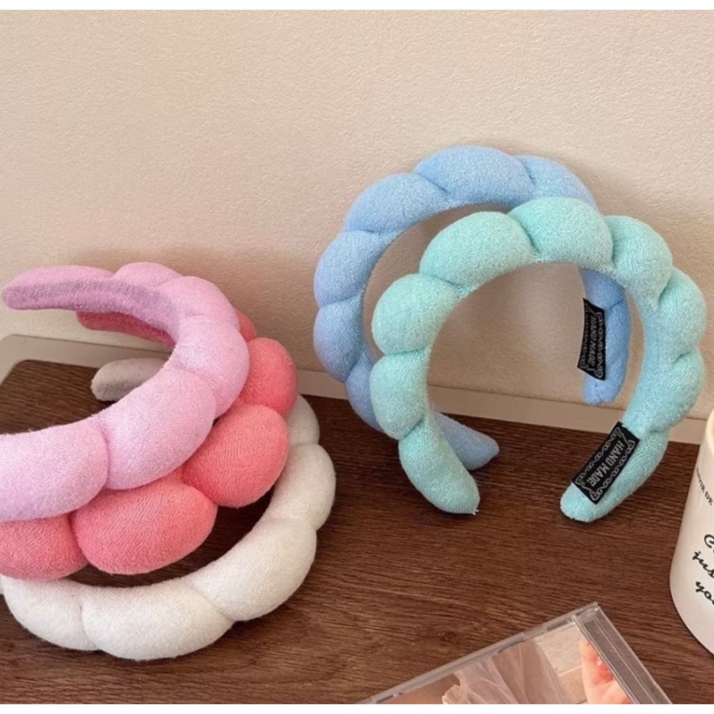 ♥️ SIAP KIRIM ♥️ BONDU AWAN BAHAN BUSA TEBAL EMPUK STYLE KOREA KEKINIAN